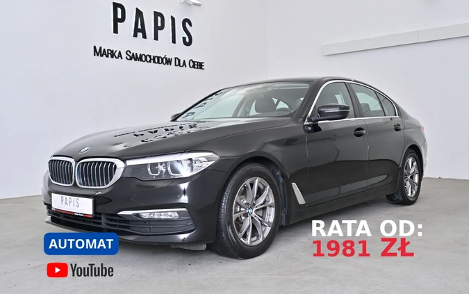 bmw seria 5 wielkopolskie BMW Seria 5 cena 95000 przebieg: 194000, rok produkcji 2018 z Poznań